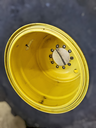 1250/45-32 Firestone Flotation 23 DT R-1W on John Deere Yellow 10-Hole Formed Plate 3-Piece 90%