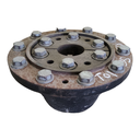 10-Hole Wedg-Lok Style, 3.5" (88.9mm) axle, Black