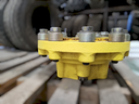 10-Hole Wedg-Lok OE Style, 3.937" (100mm) axle, John Deere Yellow