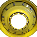 12-Hole Stub Disc Center for 38"-54" Rim, John Deere Yellow