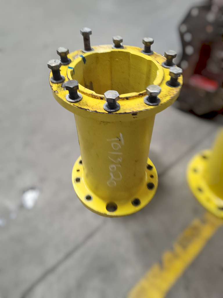 10-Hole 21"L Hub Extension, John Deere Yellow