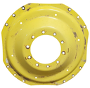 10-Hole Waffle Wheel (Groups of 3 bolts, w/weight holes) Center for 38"-54" Rim, John Deere Yellow