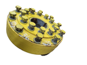 10-Hole Wedg-Lok OE Style, 4.725" (120.015mm) axle, John Deere Yellow