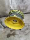 16"W x 26"D, John Deere Yellow 8-Hole Stamped Plate