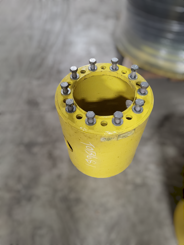 12-Hole 19.5"L Sprayer Extension, John Deere Yellow