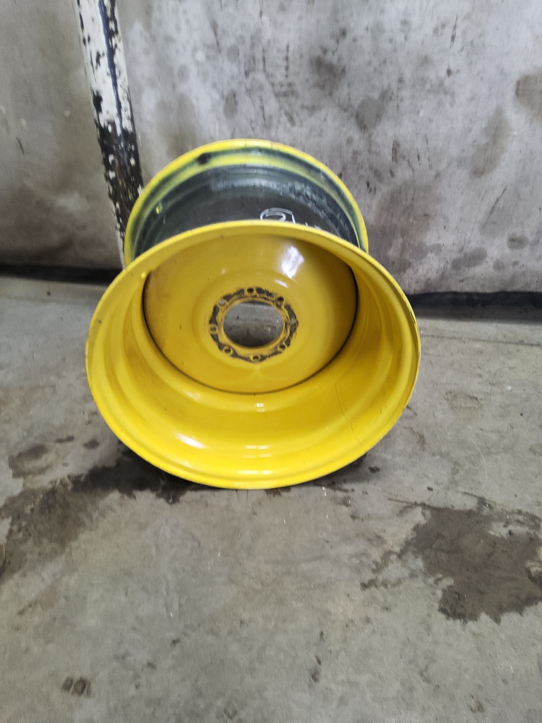 20"W x 26"D, John Deere Yellow 8-Hole Formed Plate
