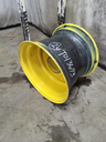 20"W x 26"D, John Deere Yellow 8-Hole Formed Plate