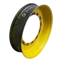 12"W x 50"D, John Deere Yellow 12-Hole Stub Disc