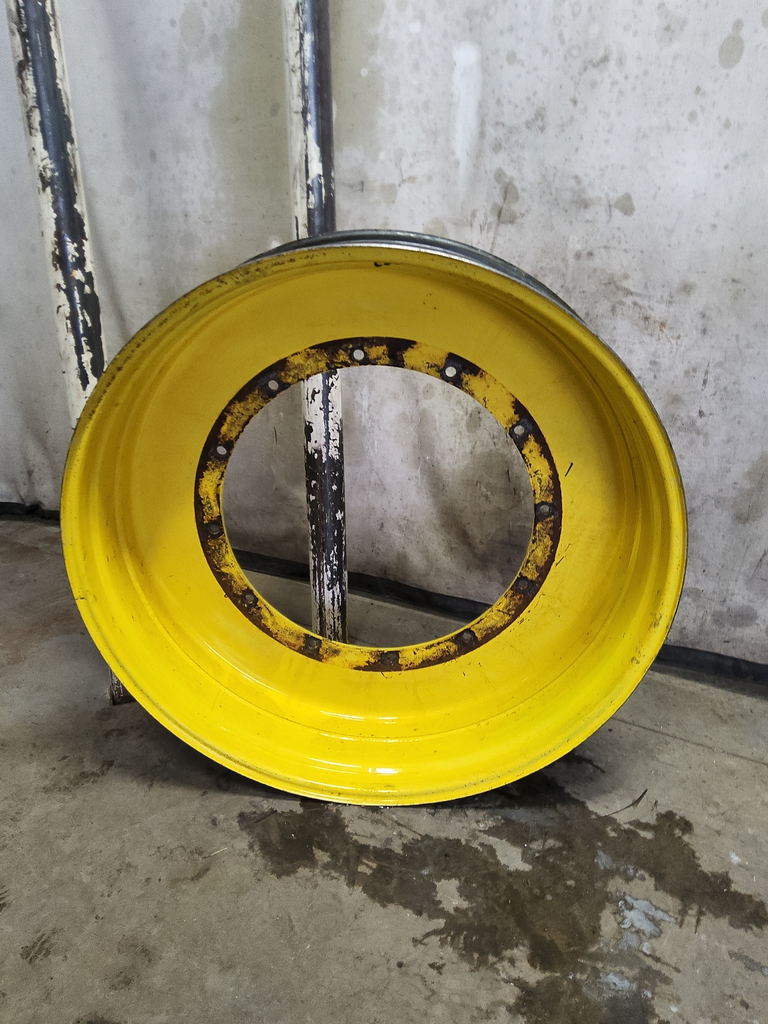 12"W x 50"D, John Deere Yellow 12-Hole Stub Disc