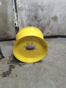 18"W x 28"D, John Deere Yellow 8-Hole Flat Plate