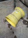 18"W x 16.1"D, John Deere Yellow 8-Hole Flat Plate