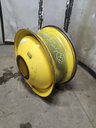 18"W x 42"D, John Deere Yellow 10-Hole Dolly Dual