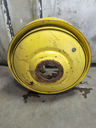 12"W x 50"D, John Deere Yellow 10-Hole Formed Plate W/Weight Holes