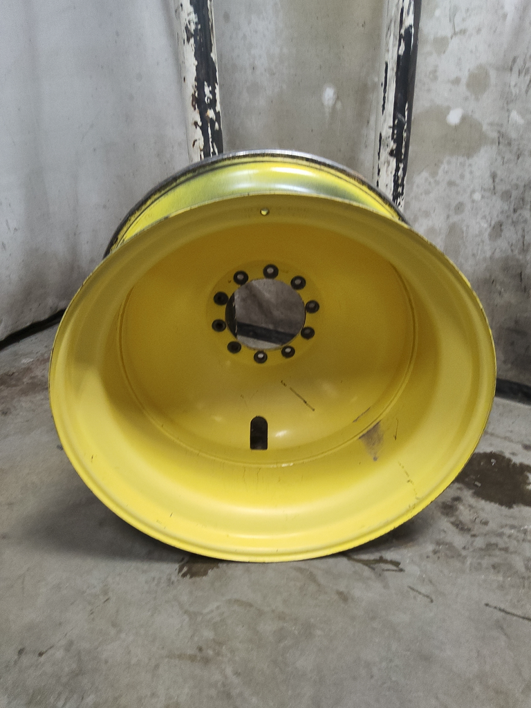 18"W x 42"D, John Deere Yellow 10-Hole Dolly Dual