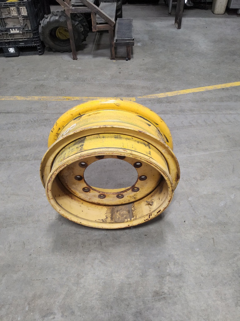 9"W x 24"D, Cat Yellow 10-Hole Flat Plate 3-Piece