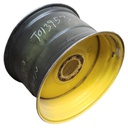 18"W x 28"D, John Deere Yellow 8-Hole Formed Plate