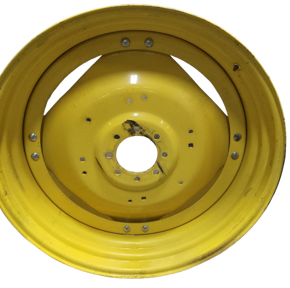 8-Hole Stub Disc (groups of 2 bolts) Center for 38" Rim, John Deere Yellow