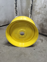 18"W x 38"D, John Deere Yellow 8-Hole Formed Plate W/Weight Holes