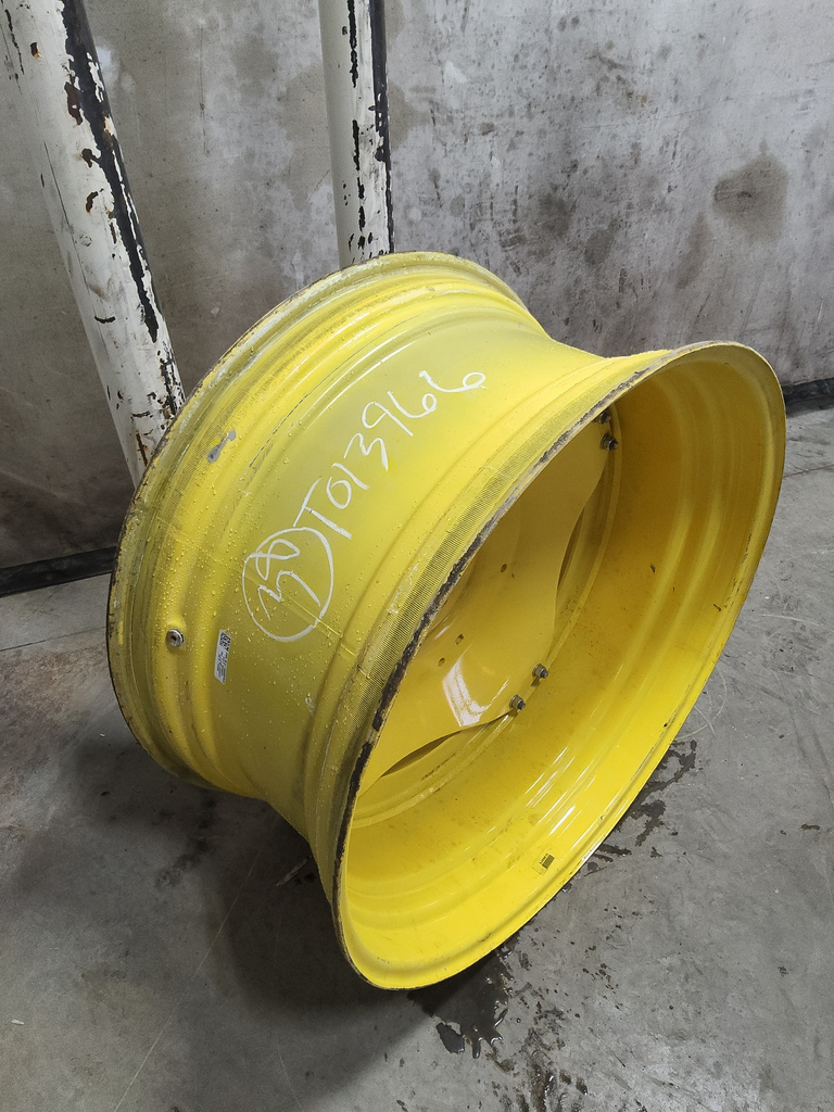 18"W x 38"D, John Deere Yellow 8-Hole Stub Disc (groups of 2 bolts)