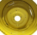 8-Hole Waffle Wheel (Groups of 2 bolts) Center for 38" Rim, John Deere Yellow