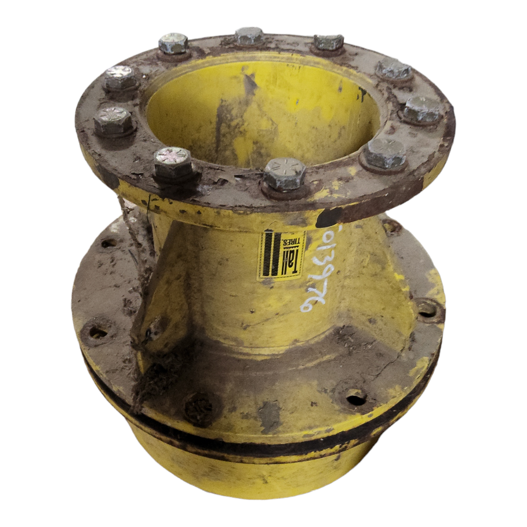 12-Hole 18"L Sprayer Extension(2-pc Spool Style), John Deere Yellow