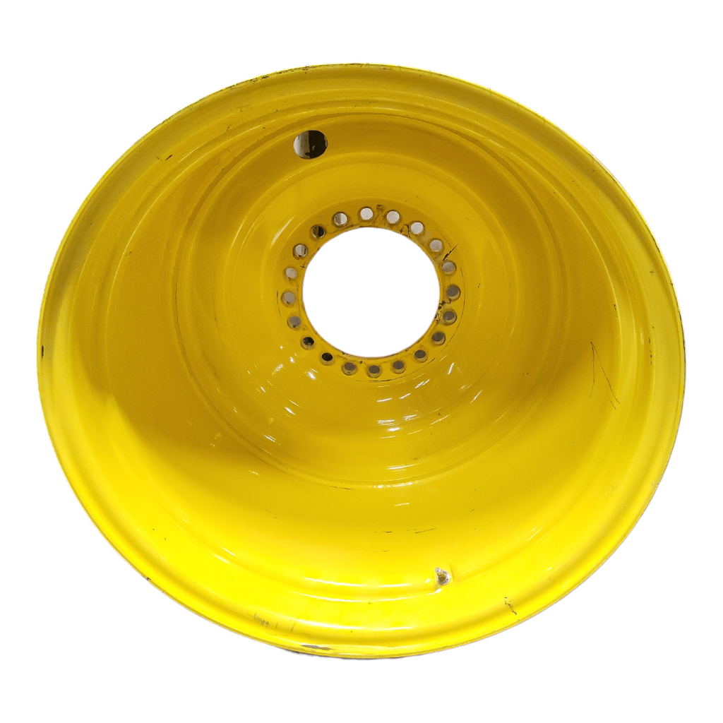 VF 900/60R32 Firestone Maxi Traction CFO R-1W on John Deere Yellow 20-Hole Formed Plate 85%