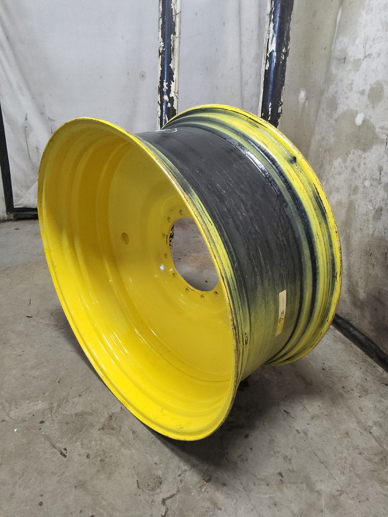 21"W x 46"D, John Deere Yellow 12-Hole Formed Plate Sprayer