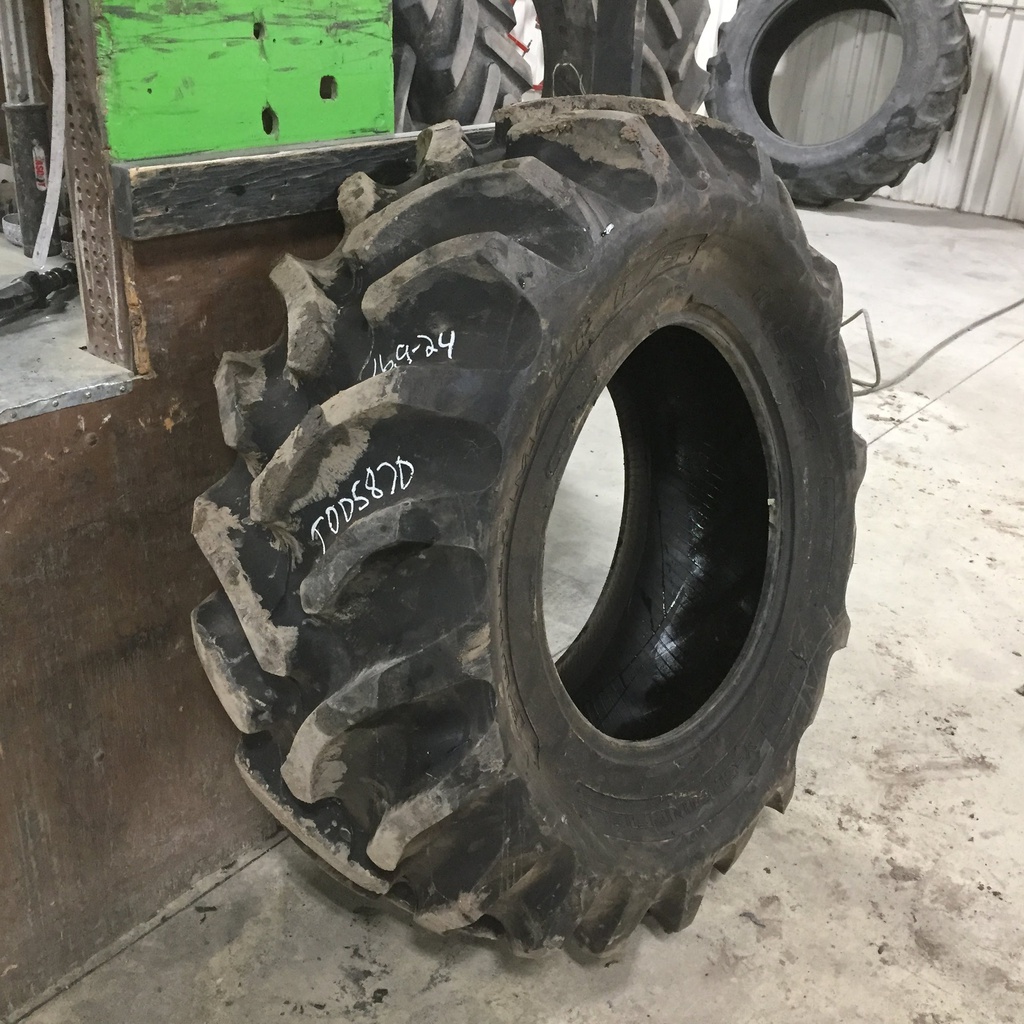 16.9/-24 Kelly-Springfield Power Mark L/S R-1, C (6 Ply) 99%