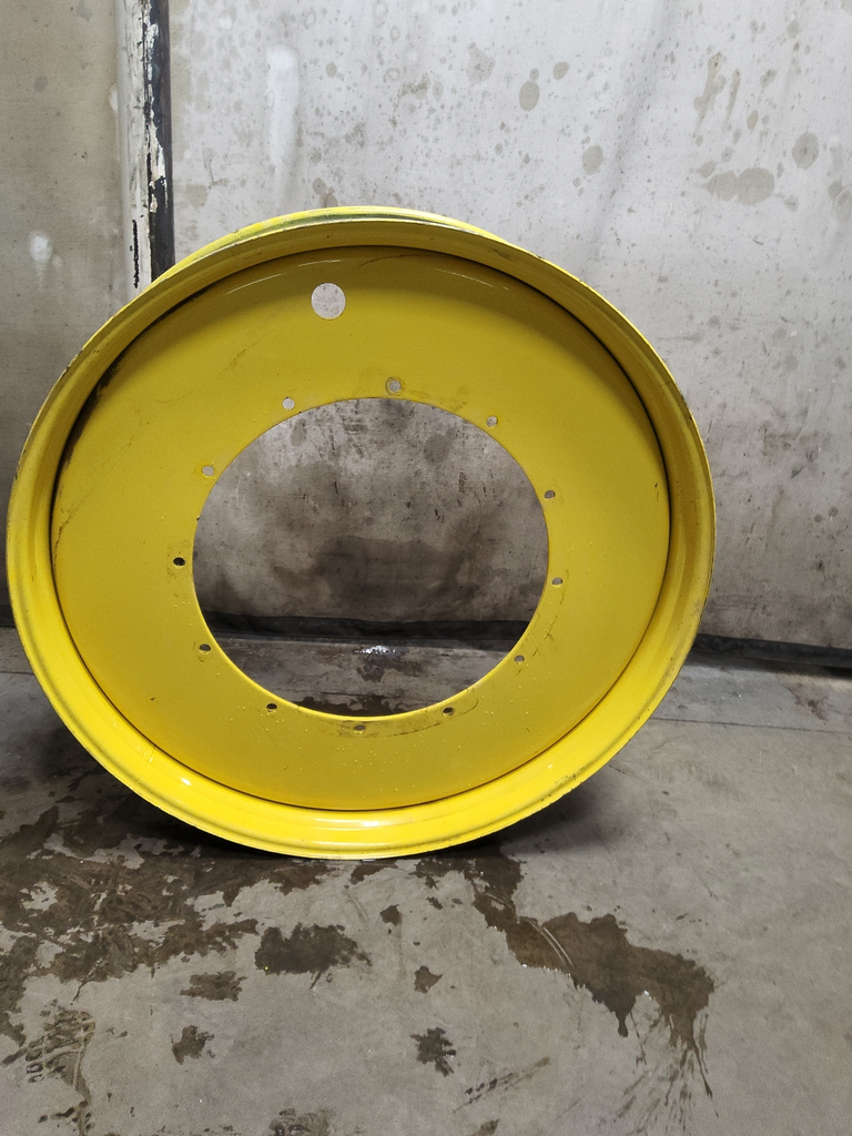 12"W x 54"D, John Deere Yellow 12-Hole Stub Disc