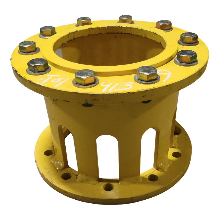 10-Hole 10.75"L Sprayer Extension, John Deere Yellow