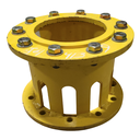 10-Hole 10.75"L Sprayer Extension, John Deere Yellow