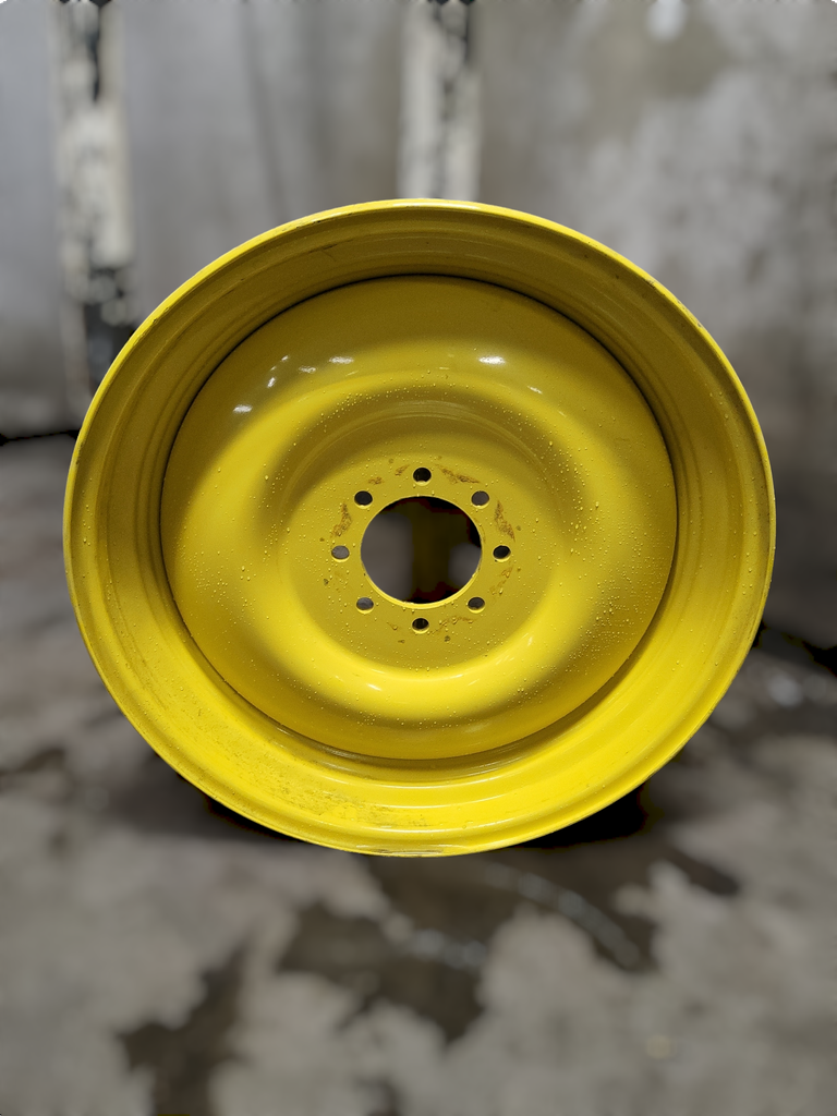 15"W x 30"D, John Deere Yellow 8-Hole Bubble Disc