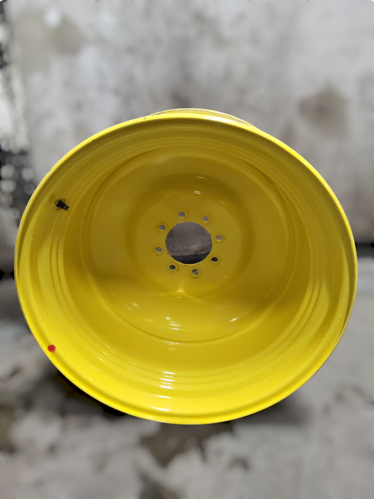 15"W x 30"D, John Deere Yellow 8-Hole Bubble Disc