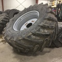 900/60R42 Trelleborg TM900 High Power R-1W on Agco Corp Gray 10-Hole Formed Plate 70%