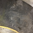 480/80R38 Goodyear Farm Dyna Torque Radial R-1 on John Deere Yellow 0-Hole Double Bevel Ag 40%