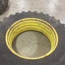 480/80R38 Goodyear Farm Dyna Torque Radial R-1 on John Deere Yellow 0-Hole Double Bevel Ag 40%