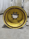 25"W x 26"D, John Deere Yellow 8-Hole Formed Plate