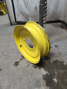 5.5"W x 18"D, John Deere Yellow 8-Hole Stamped Plate