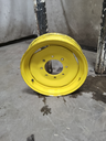 5.5"W x 18"D, John Deere Yellow 8-Hole Stamped Plate