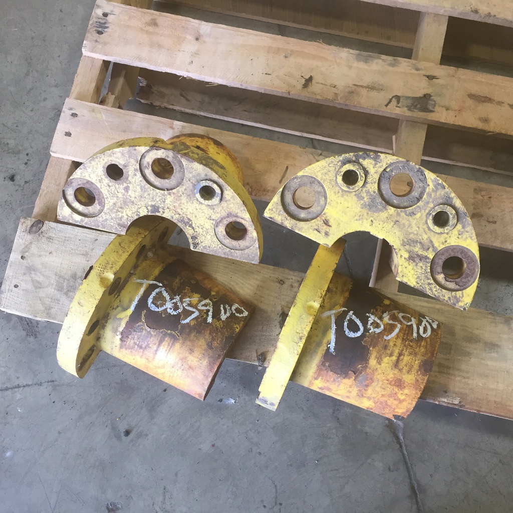0-Hole Wedg-Lok Insert, 3.125" (79.375mm) axle, John Deere Yellow