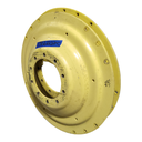 10-Hole Waffle Wheel (Groups of 3 bolts, w/weight holes) Center for 38"-54" Rim, John Deere Yellow