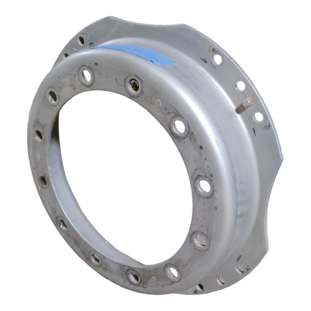 12-Hole Waffle Wheel (Groups of 3 bolts) Center for 28"-30" Rim, Case IH Silver Mist