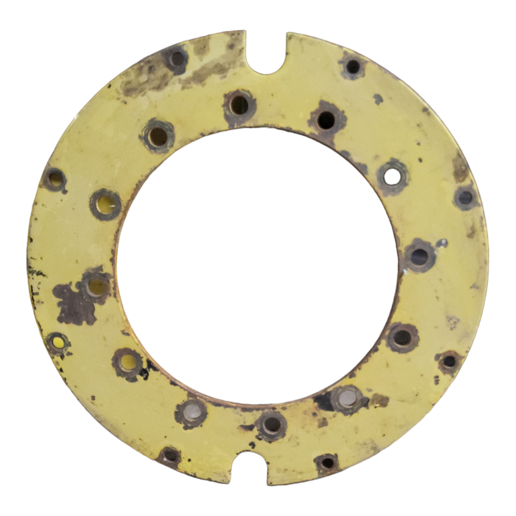 12-Hole Rim with Clamp/Loop Style Center for 26" Rim, John Deere Yellow