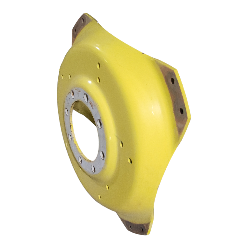 8-Hole Stub Disc (groups of 2 bolts) Center for 38"-54" Rim, John Deere Yellow