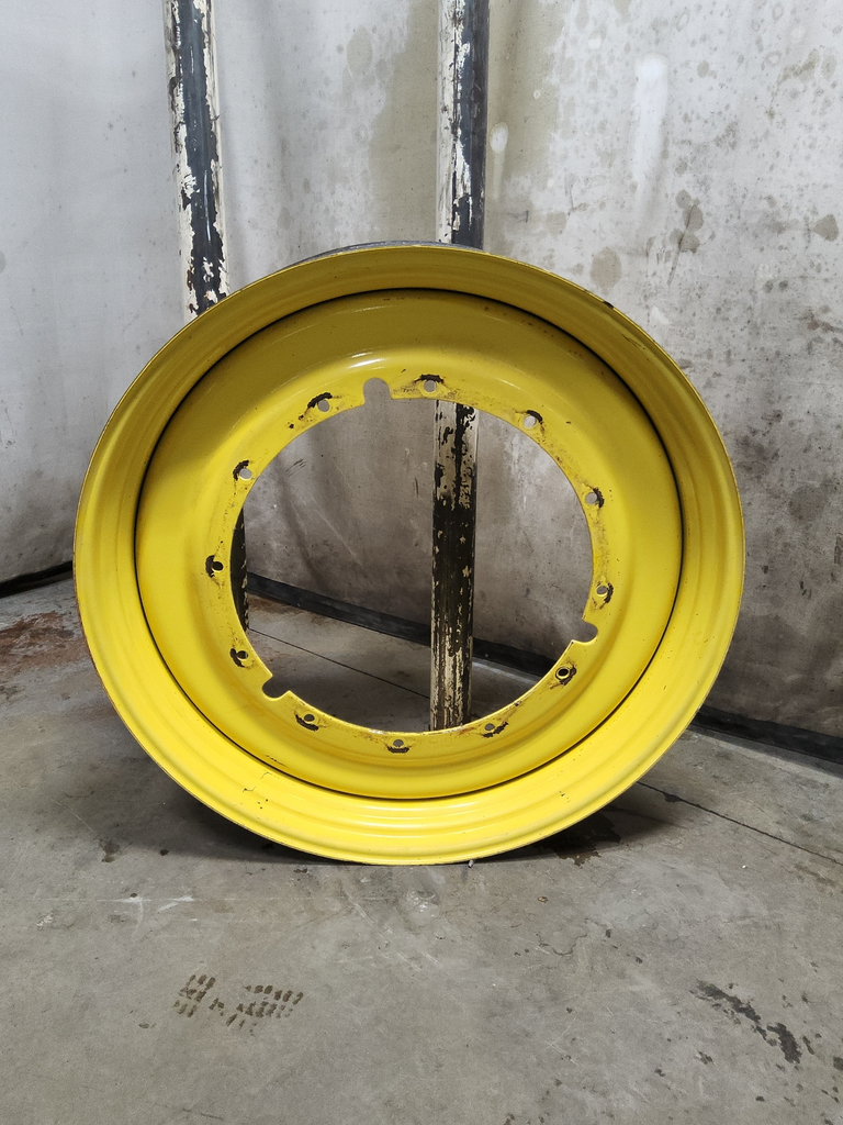 12"W x 50"D, John Deere Yellow 12-Hole Stub Disc