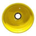 LSW 1250/35R46 Goodyear Farm Custom Flo Grip R-2 on John Deere Yellow 20-Hole Formed Plate 90%