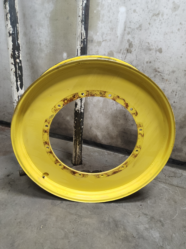 10"W x 54"D, John Deere Yellow 12-Hole Stub Disc