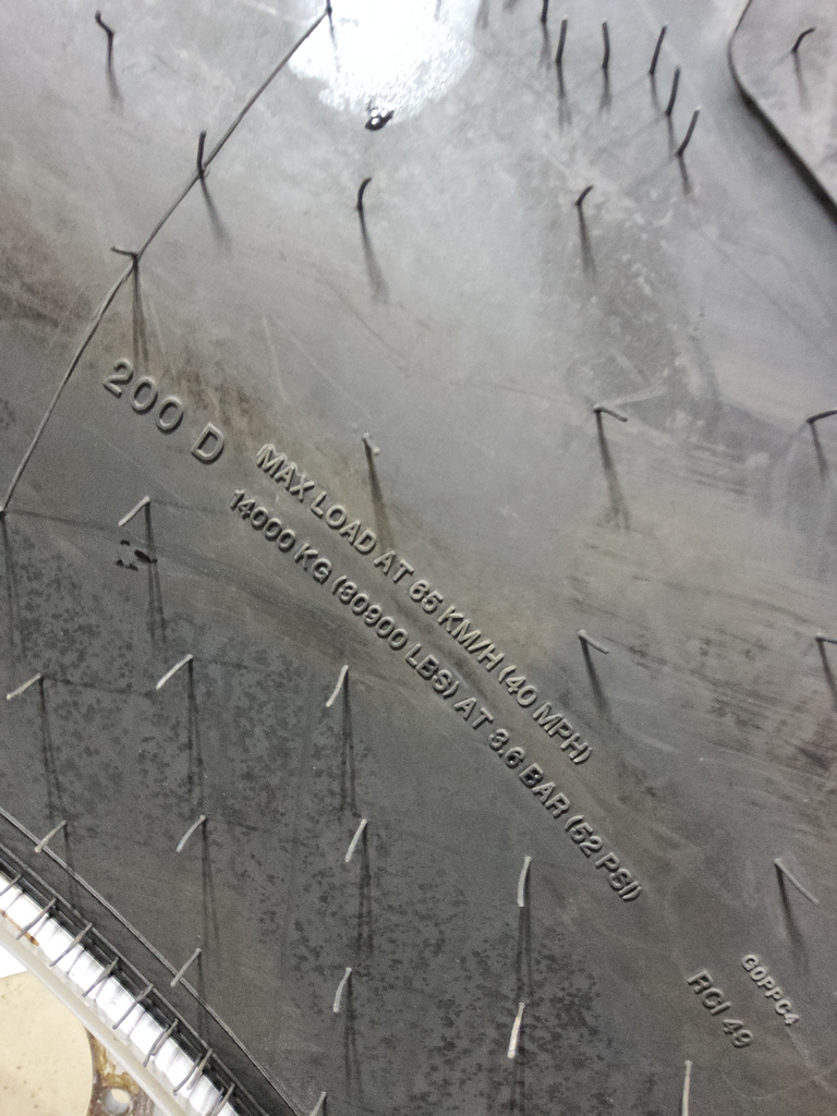 LSW 900/60R42 Goodyear Farm Optitrac R-1W 200D