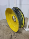 13"W x 46"D, John Deere Yellow 12-Hole Bubble Disc