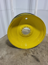 13"W x 46"D, John Deere Yellow 12-Hole Bubble Disc